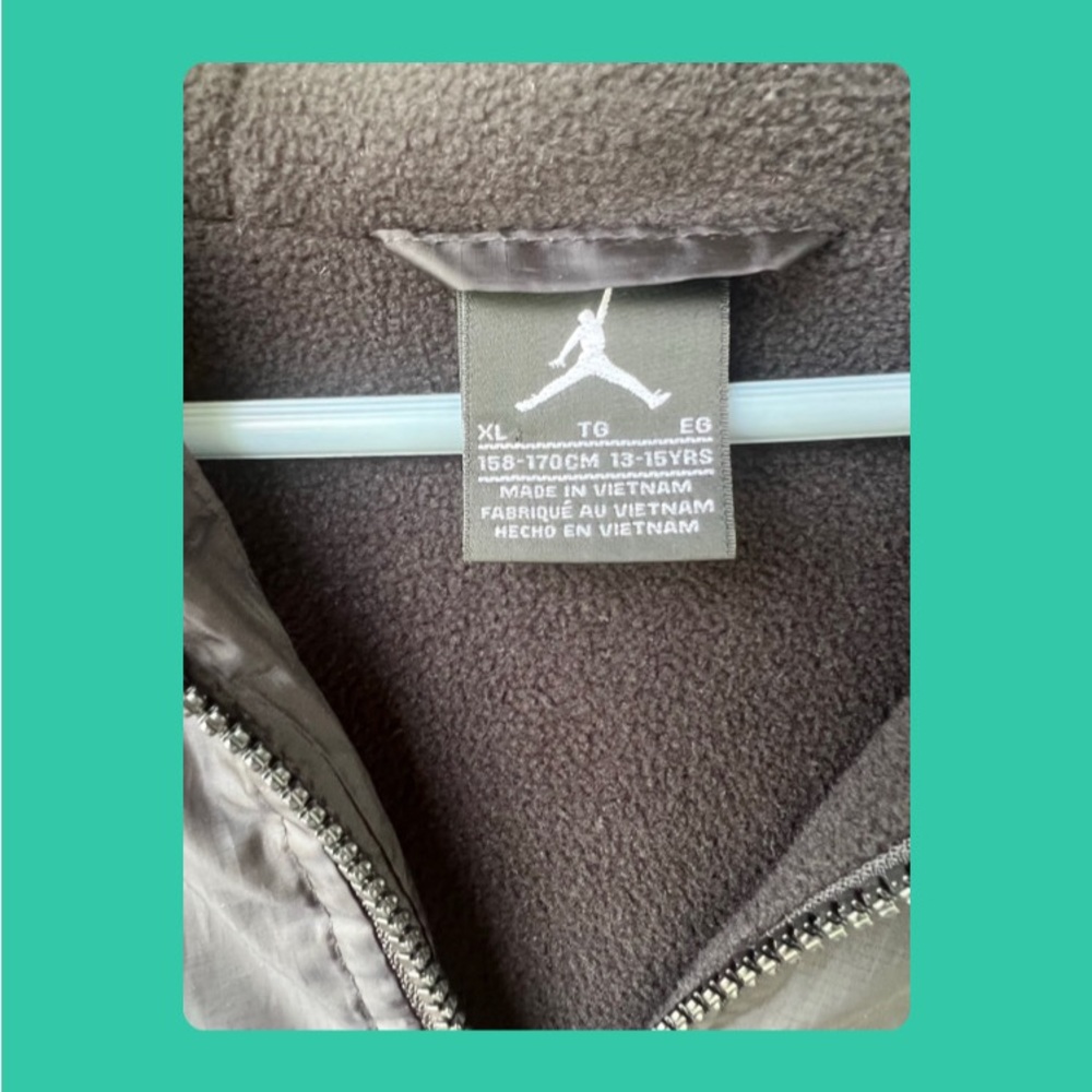 Jordan Jackets & Coats Nike Jordan Weatherproof Fleece Lined Jacket - Picture 3 of 3